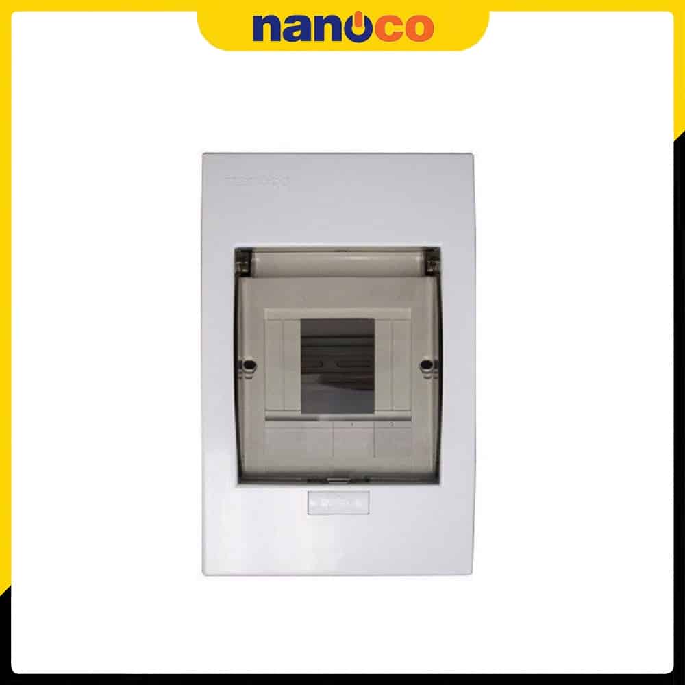 Mua tủ điện âm tường Nanoco NDP104 chính hãng, giá rẻ tại Tổng Kho Panasonic