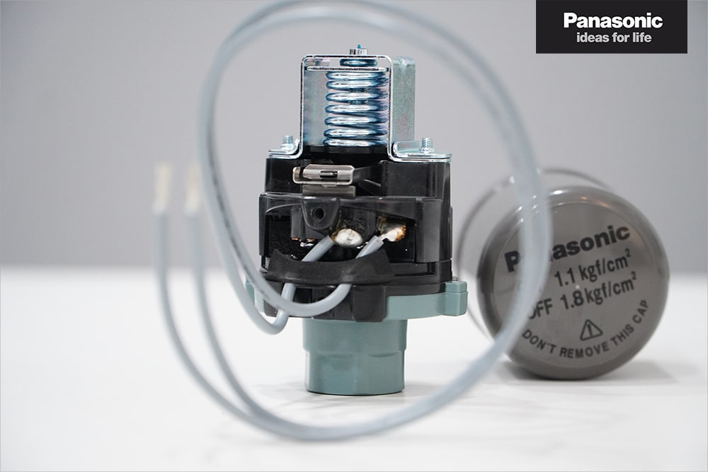 Hướng dẫn cách điều chỉnh rơ le máy bơm tăng áp Panasonic
