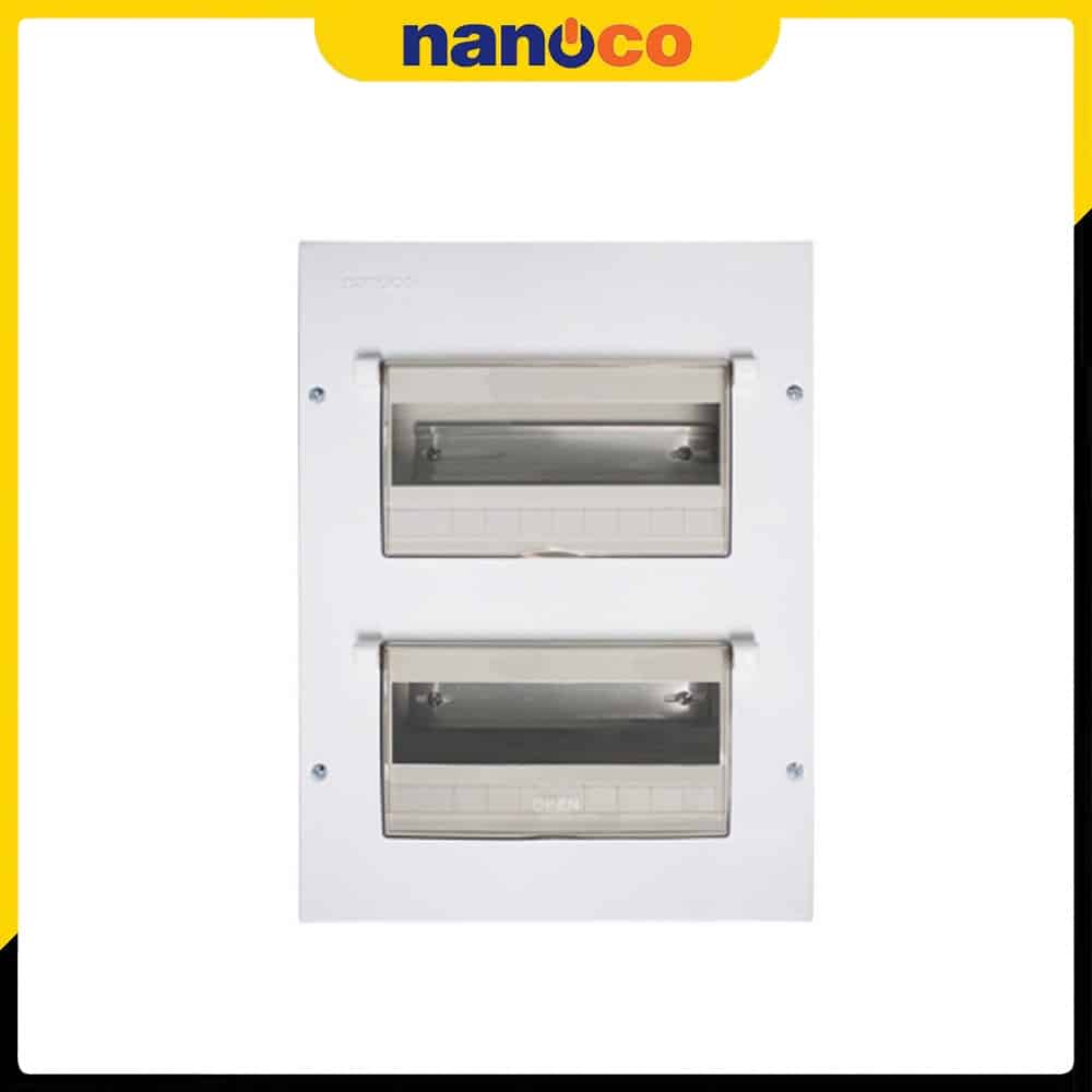 Mua tủ điện âm tường Nanoco NDP120 chính hãng, giá rẻ tại Tổng Kho Panasonic