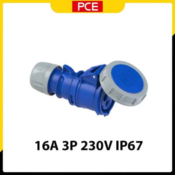 Ổ cắm nối kín nước PCE F2132-6 16A