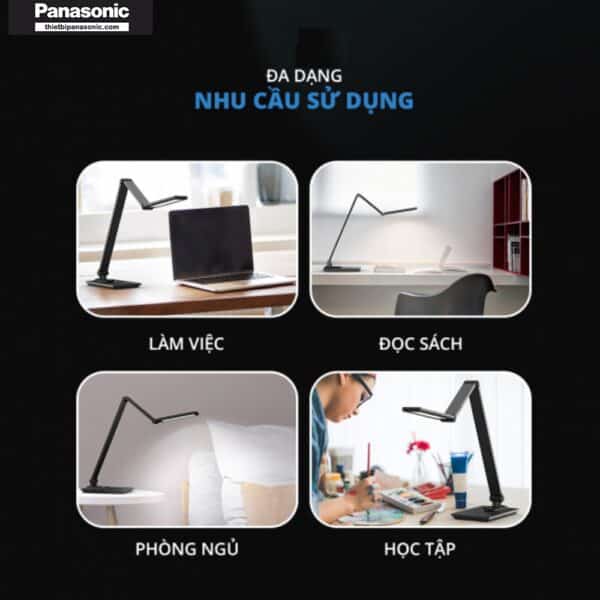 Đèn bàn Panasonic NNP63933191 được sử dụng cho nhiều mục đích như học tập, làm việc, đọc sách hay thậm chí là đèn ngủ.