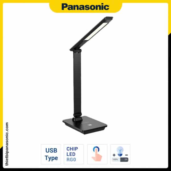 Đèn bàn Panasonic HHGLT0629U19 | 2.5W, Màu đen