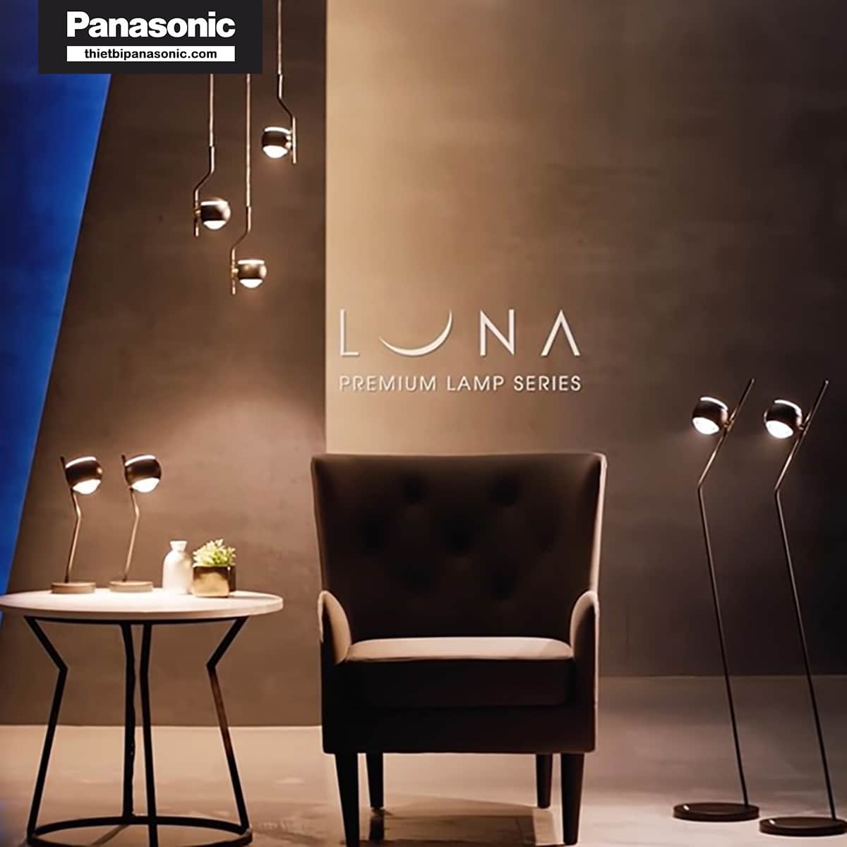 Đèn bàn Panasonic HHTQ061088 Luna Series
