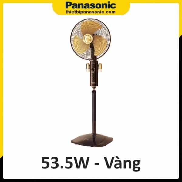 Quạt cây Panasonic F-407WGO có đèn ngủ màu vàng kim 53,3W