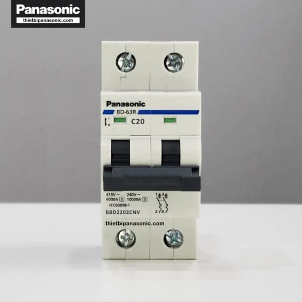 Mua CB Tép Panasonic BBD2202CNV giá rẻ tại Thiết bị điện Panasonic