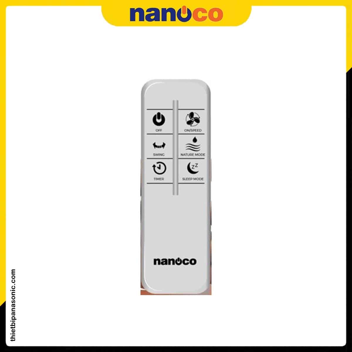 Remote điều khiển của Quạt đứng Nanoco NSF1602G-RC