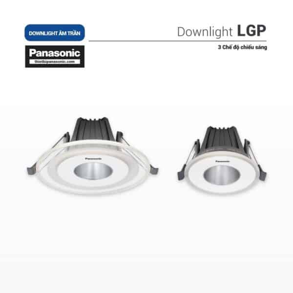 Đèn LED âm trần Panasonic LGP Series viền lớn NNNC7616188 (11W), NNNC7616288 (13W)