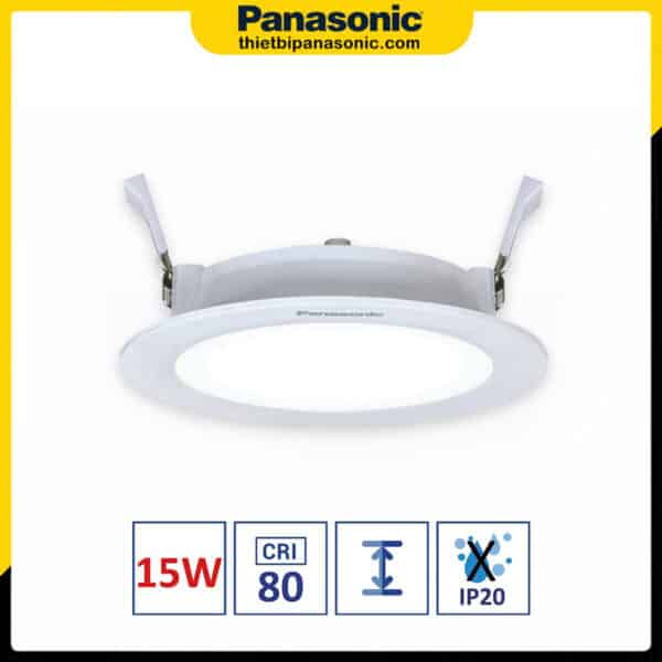 Đèn âm trần siêu mỏng Panasonic Neo Slim Đơn sắc tròn 15W NNP74472, NNP74479, NNP74478