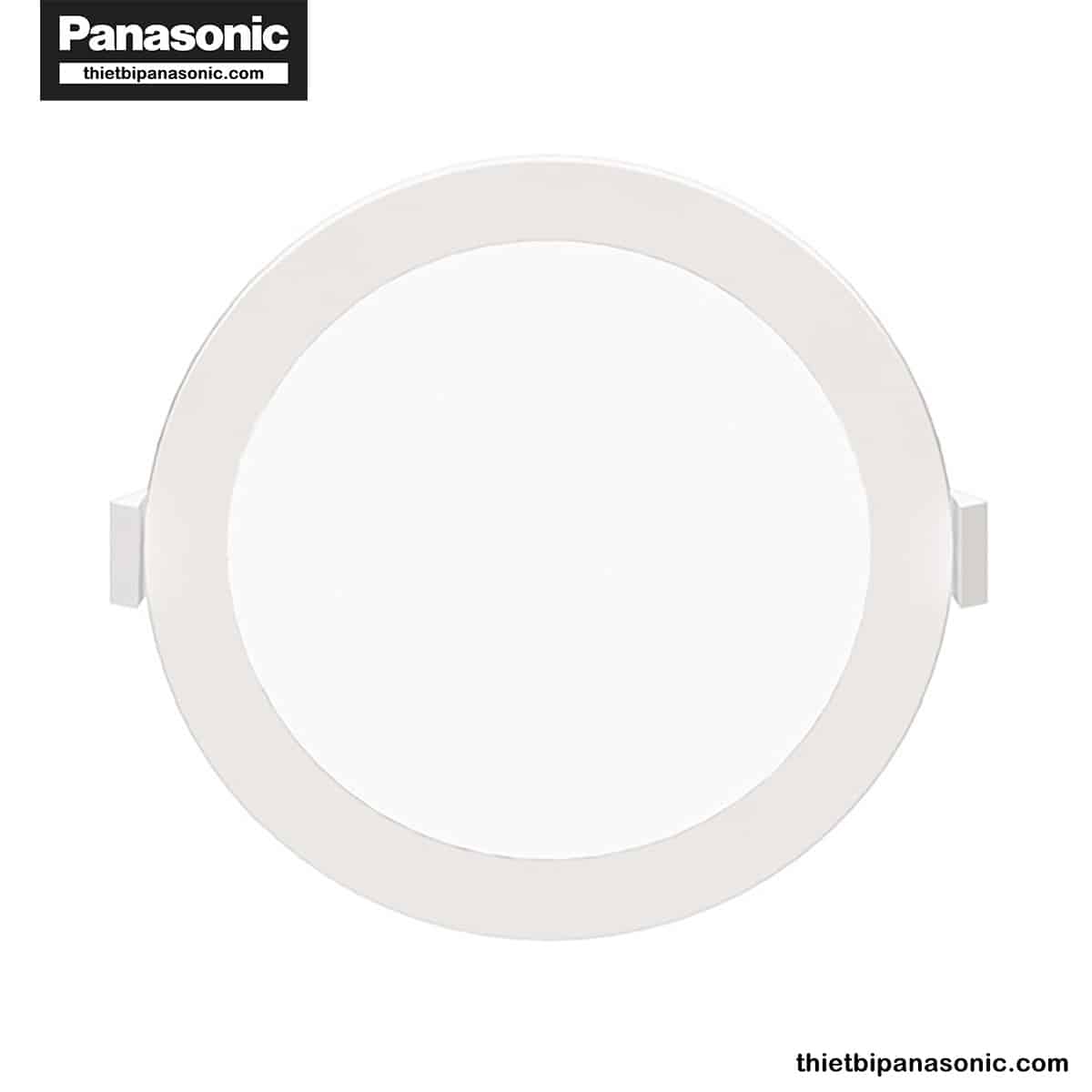 Mặt trước của Đèn downlight âm trần siêu mỏng Panasonic Neo Slim Đơn sắc tròn | 6W 9W 12W 15W 18W