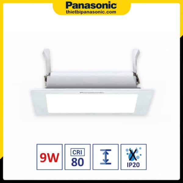 Đèn LED âm trần vuông Panasonic Neo Slim 9W NNP72254 (ánh sáng vàng), NNP72250 (ánh sáng trung tính), NNP72255 (ánh sáng vàng)