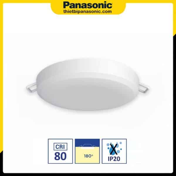 Đèn Downlight Rimless Panasonic tròn 9W, 12W | Ánh sáng 180°