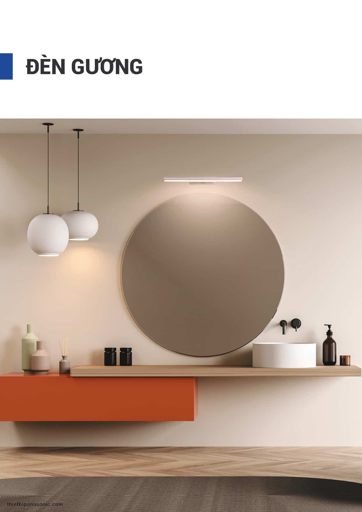 Catalogue - Bảng giá đèn LED gương Panasonic
