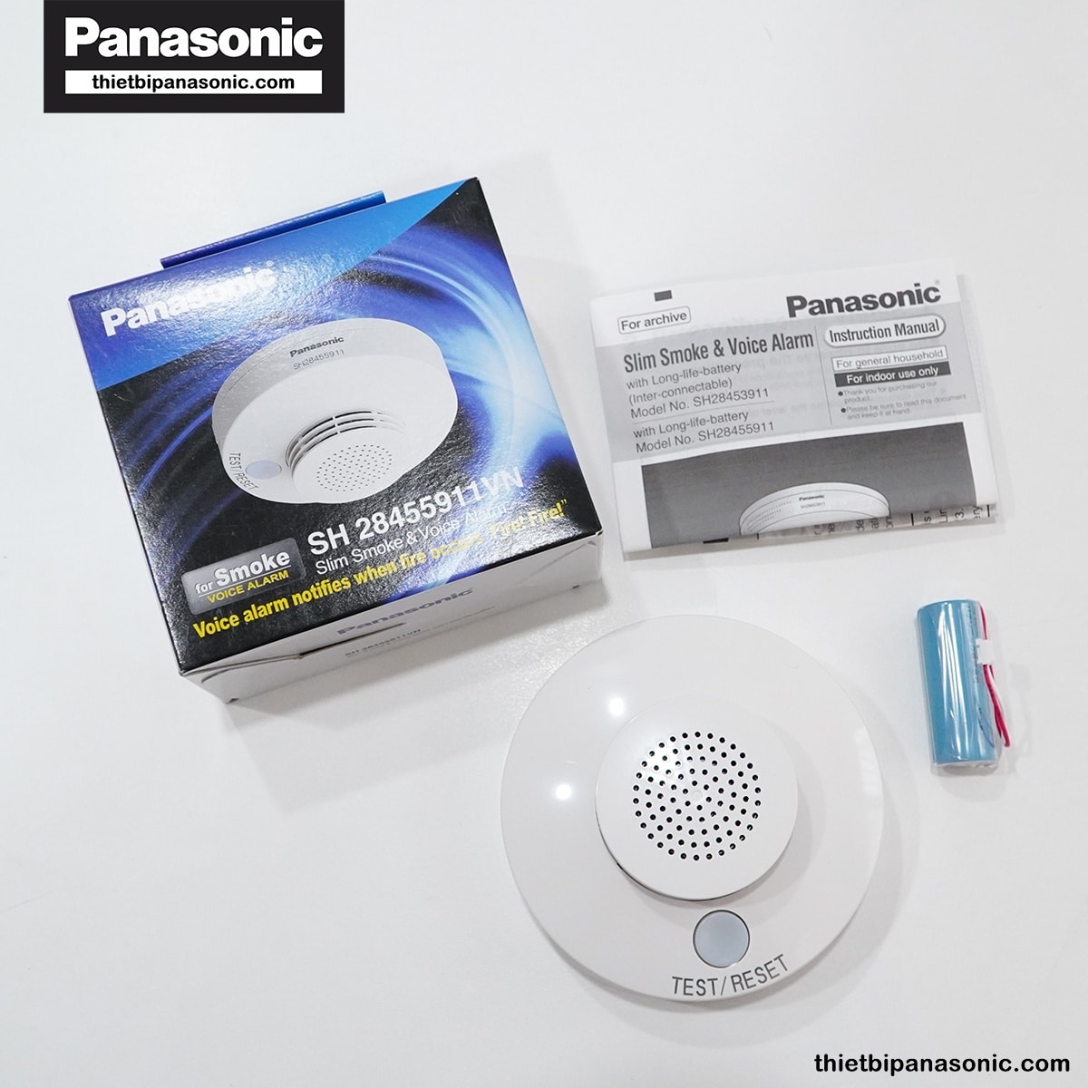 Mua Thiết bị báo khói Panasonic SH28455911 giá rẻ tại thietbipanaasonic.com