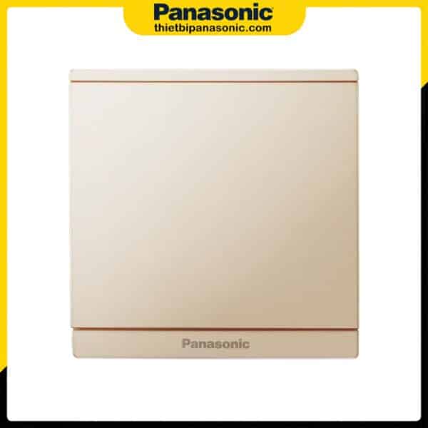 Bộ 1 công tắc 1 chiều Panasonic Moderva màu vàng ánh kim không chỉ báo WMF501MYZ-VN