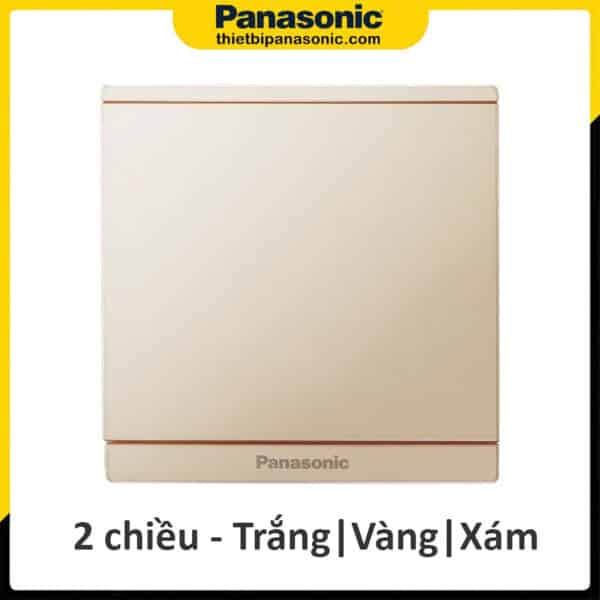 Bộ 1 công tắc 2 chiều Panasonic Moderva Trắng/Vàng/Xám