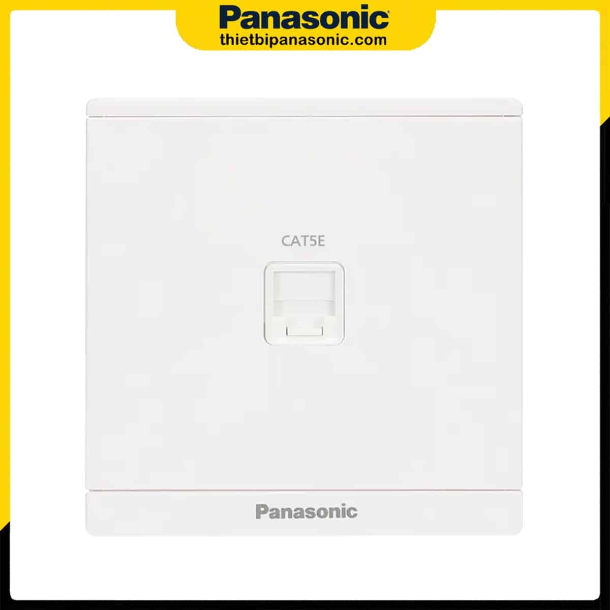 Bộ 1 ổ cắm DATA CAT5E Panasonic Moderva WMF421-VN (trắng)