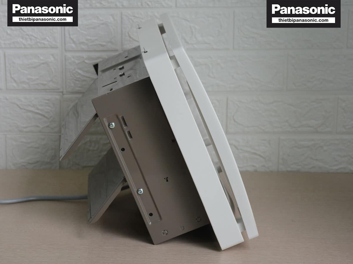 Mặt bên trái của Quạt hút 1 chiều Panasonic FV-20AL9 25x25cm 20W có màn che