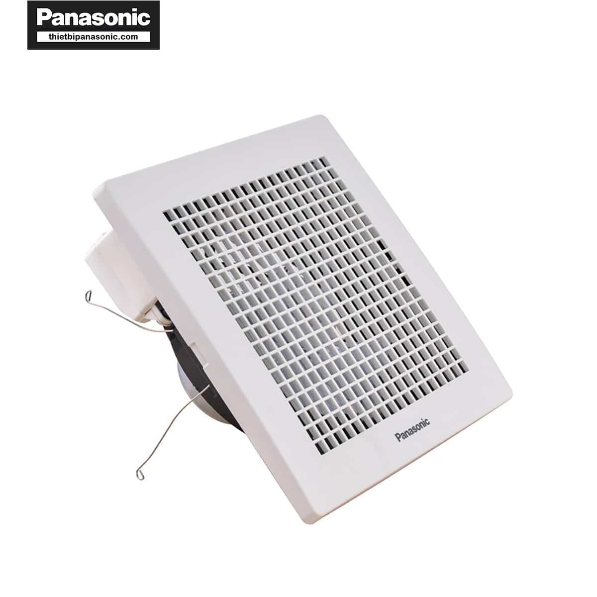 Quạt hút âm trần Panasonic FV-20CUT1 23W có thiết kế vuông vức, cứng cáp