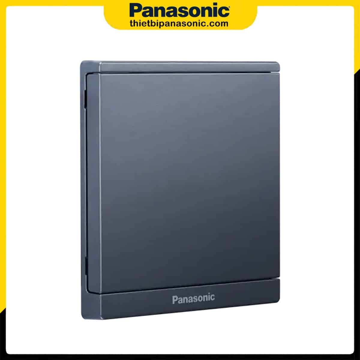 Mặt kín đơn Moderva Panasonic màu xám ánh kim WMF6891MYH-VN