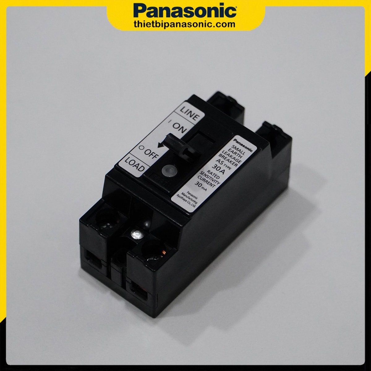 ELB Panasonic BJS3020NA2 30A 15mA 1.5kA có có khả năng chống giật hiệu quả