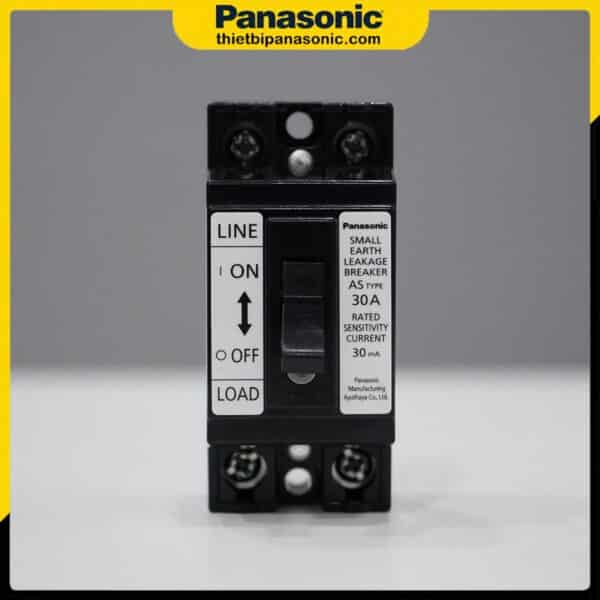 ELB Panasonic BJS3030NA2 30A 30mA 1.5kA được làm từ nhựa cao cấp cho chất lượng bền bỉ khi sử dụng lâu dài
