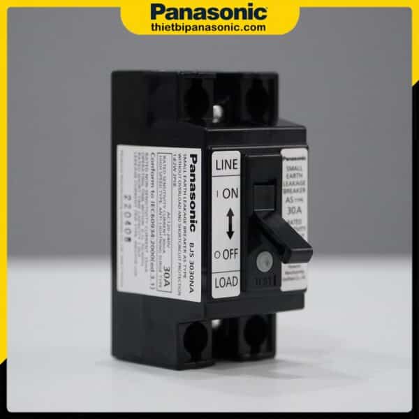 ELB Panasonic BJS3030NA2 30A 30mA 1.5kA với đầy dủ thông số trên thân sản phẩm