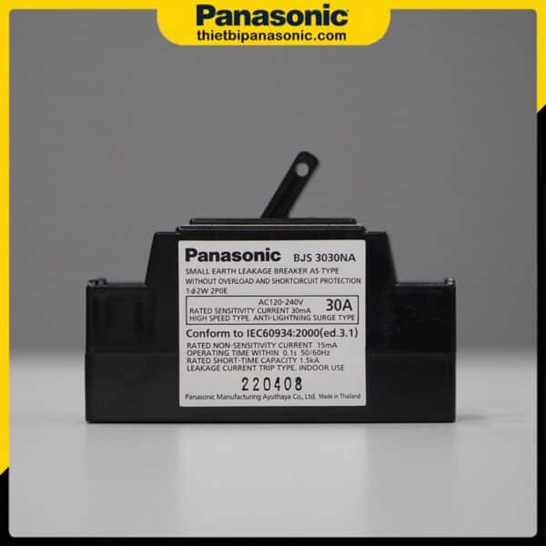 Thông số chi tiết của ELB Panasonic BJS3030NA2 30A 30mA 1.5kA
