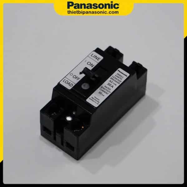ELB Panasonic BJS3030NA2 30A 30mA 1.5kA có màu đen hiện đại phù hợp mọi không gian lắp đặt