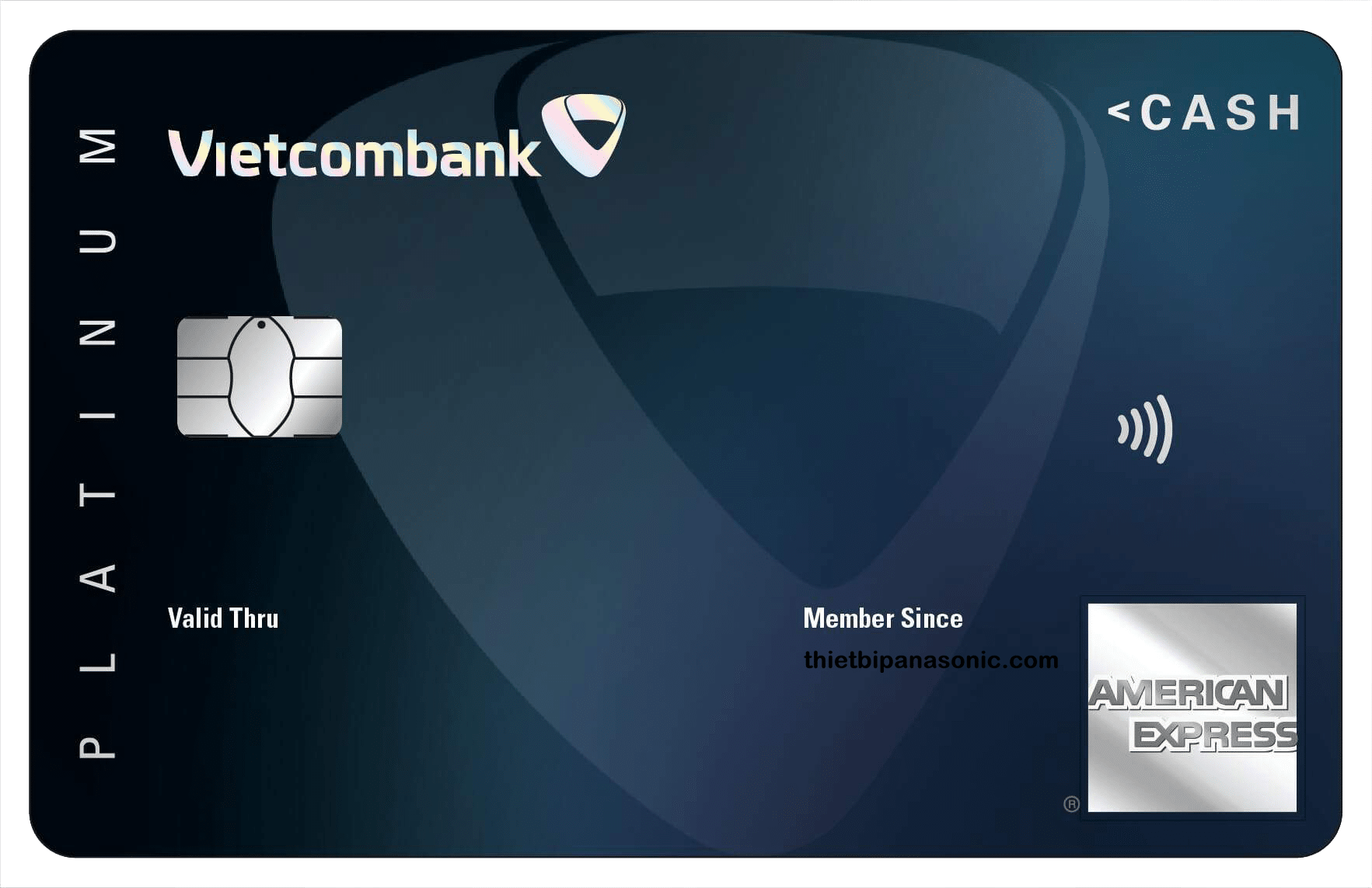 thietbipanasonic.com chấp nhận thanh toán các loại thẻ American Express