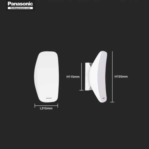 Bản vẽ kích thước của Đèn tường Panasonic HH‑BW050088