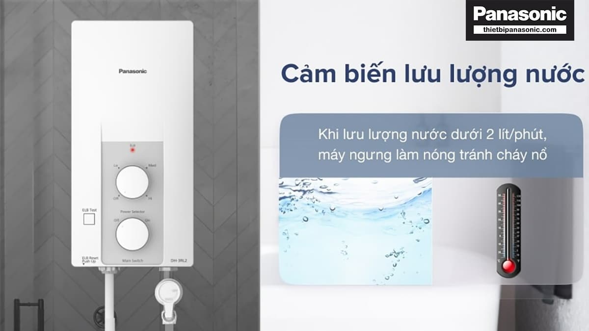 Máy nước nóng trực tiếp Panasonic đa dạng phân khúc giá đáp ứng mọi nhu cầu của người sử dụng