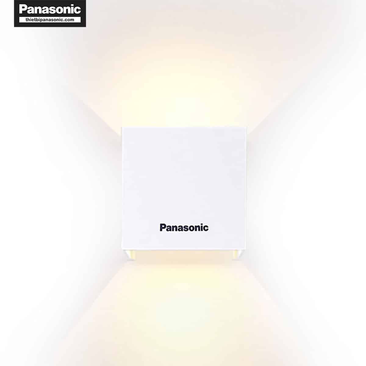 Ánh sáng đa dạng phát ra từ Đèn hắt tường Panasonic HHBQ1005W88 Màu Trắng