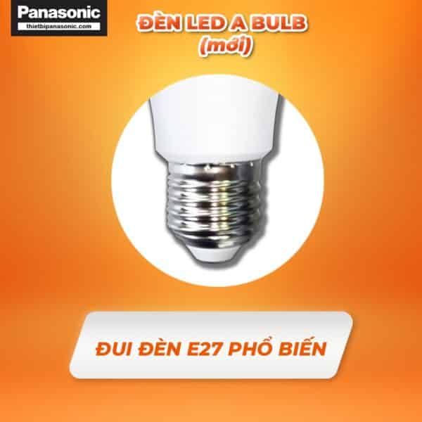 Bóng đèn LED tròn 5W Nanoco NLBA056, NLBA053 sử dụng đuôi đèn E27 phổ biến