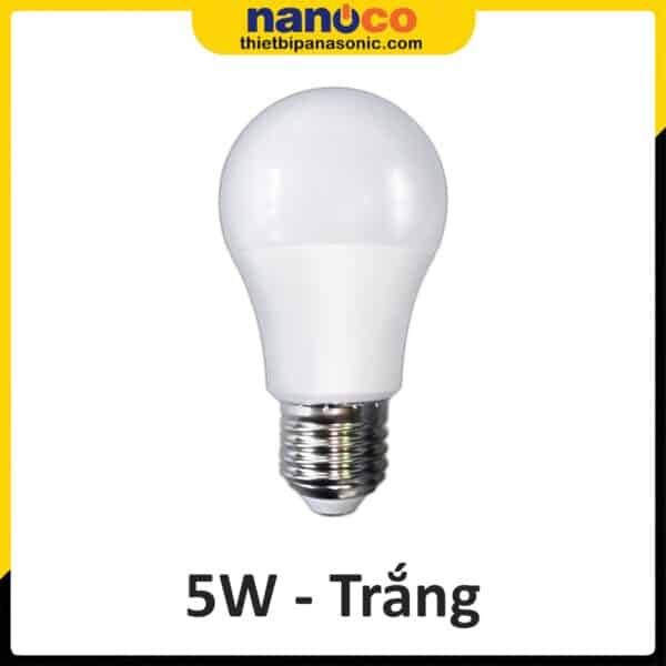 Bóng đèn LED tròn 5W Nanoco NLBA056 ánh sáng trắng