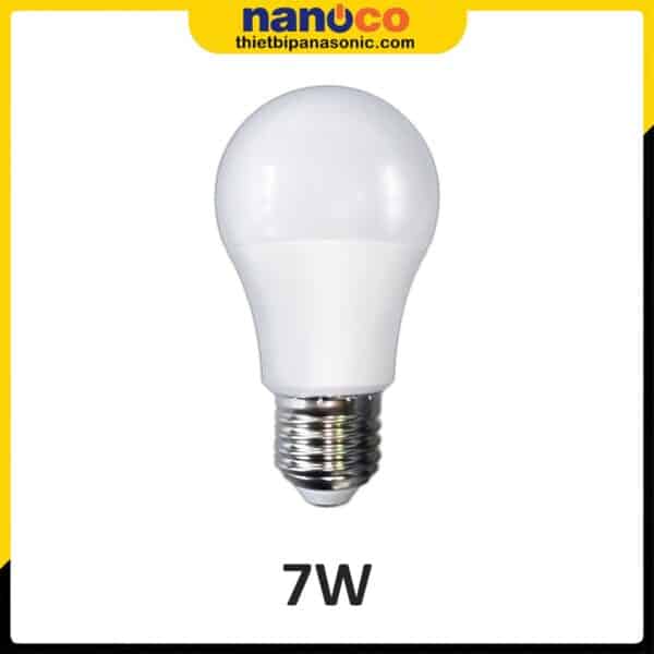 Bóng đèn LED tròn 7W Nanoco NLBA076, NLBA073