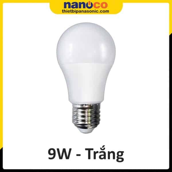 Bóng đèn LED tròn 9W Nanoco NLBA096 ánh sáng trắng