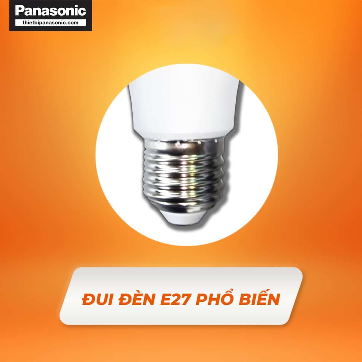 Bóng đèn LED bulb 30W Nanoco NLBT306, NLBT303 sử dụng đuôi đèn E27 phổ biến