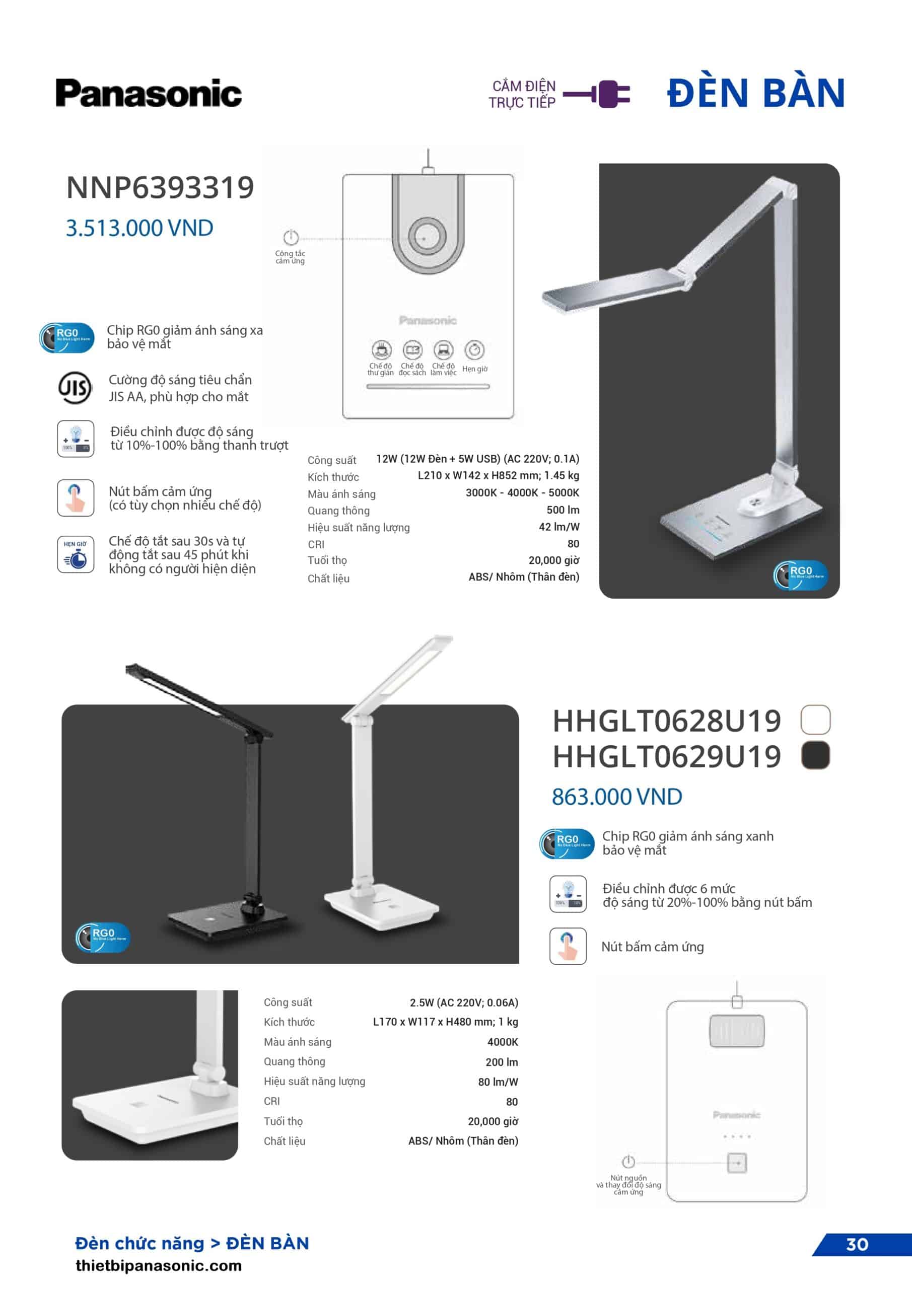 Catalogue Bảng giá đèn LED Panasonic Cập nhật mới Tháng 10/2023 (Trang 27/35)