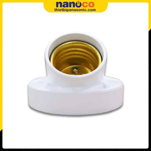 Đui bóng đèn gắn tường Nanoco loại 45 độ NAE2745W / NAE2745BK