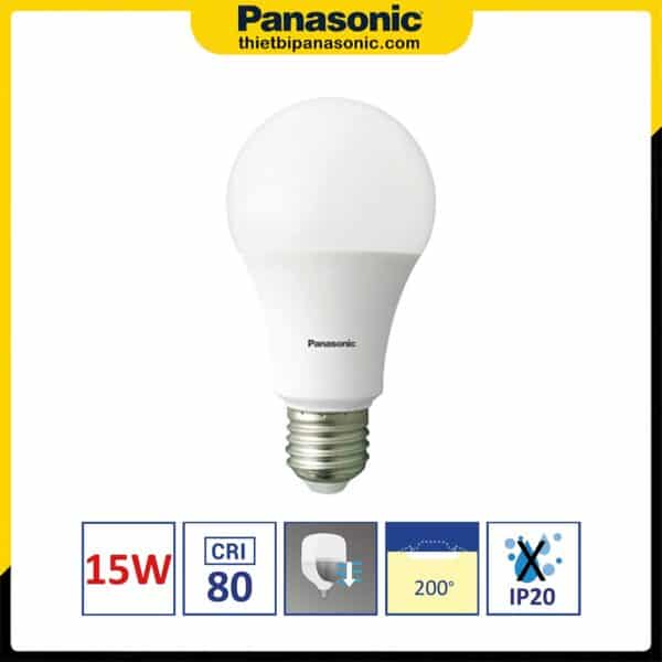 Bóng đèn Panasonic 15W Tròn | LDACH15LG1A7 (Vàng), LDACH15WG1A7 (Trung tính), LDACH15DG1A7 (Trắng)